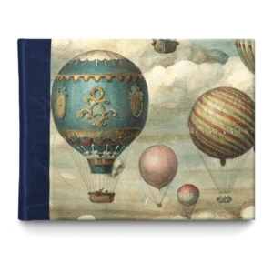 BOMO ART | Cuaderno Sketchbook Cuero A5 Liso - Balloon