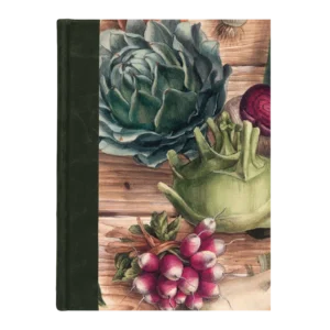 BOMO ART | Cuaderno B5 Recetas Cuero - Vegetables