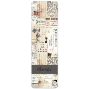 BOMO ART | Marcapáginas Artesanal + notas - Handscript