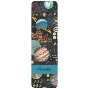 BOMO ART | Marcapáginas Artesanal + notas - Planetarium