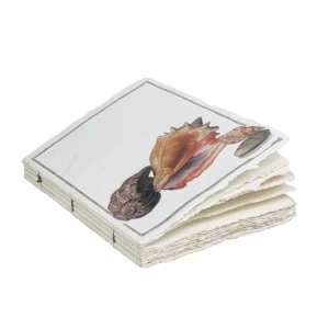 EPIGRAM | Cuaderno A5 Liso Artesanal Algodón - Shell Nassau