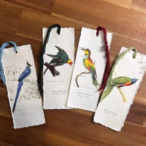 EPIGRAM | Marcapáginas Artesanal Algodón - Tropical Birds