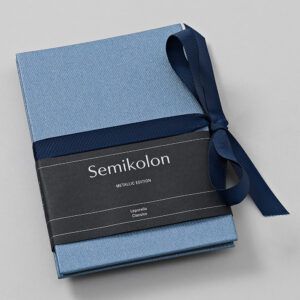 SEMIKOLON | Álbum Fotos B6 Leporello METALLIC - Electric Midnight