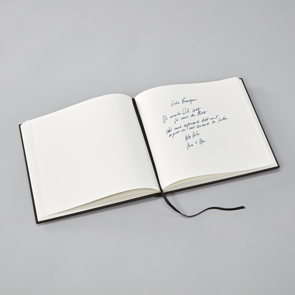 SEMIKOLON | Libro de Firmas Guestbook HERITAGE LINE - Black - Imagen 3