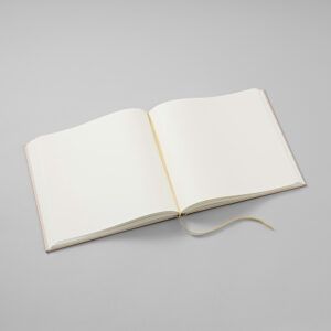 SEMIKOLON | Libro de Firmas Guestbook METALLIC - Satin Champagne