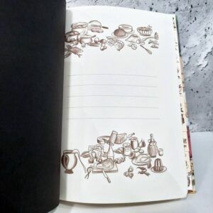 BOMO ART | Cuaderno B5 Recetas Cuero - Cake Factory