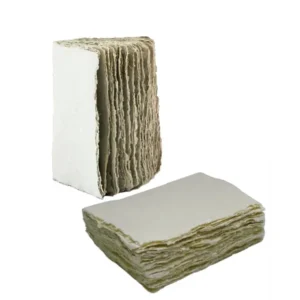 EPIGRAM | Cuaderno A5 Liso Artesanal Algodón - Old Book Parchment