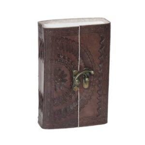 EPIGRAM | Cuaderno A6 Liso Artesanal Algodón - Leather Lock