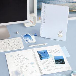 ICONIC | Cuaderno Cuadriculado B5 BLAH BLAH - 07 Baby Blue