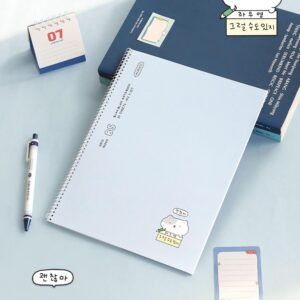 ICONIC | Cuaderno Cuadriculado B5 BLAH BLAH - 07 Baby Blue