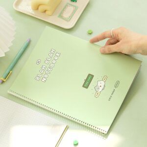 ICONIC | Cuaderno Cuadriculado B5 BLAH BLAH - 06 Light green