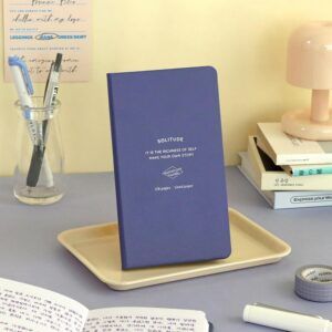 ICONIC | Cuaderno Rayado B6 Slim SOLITUDE - 04 Blue Iris