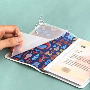 ICONIC | Funda Pasaporte A6 DOODLE - 02 Sky