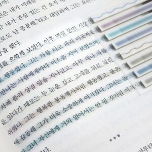 ICONIC | Marcadores Adhesivos (160) - Index Long Highlighter BLUR 06 Aurora