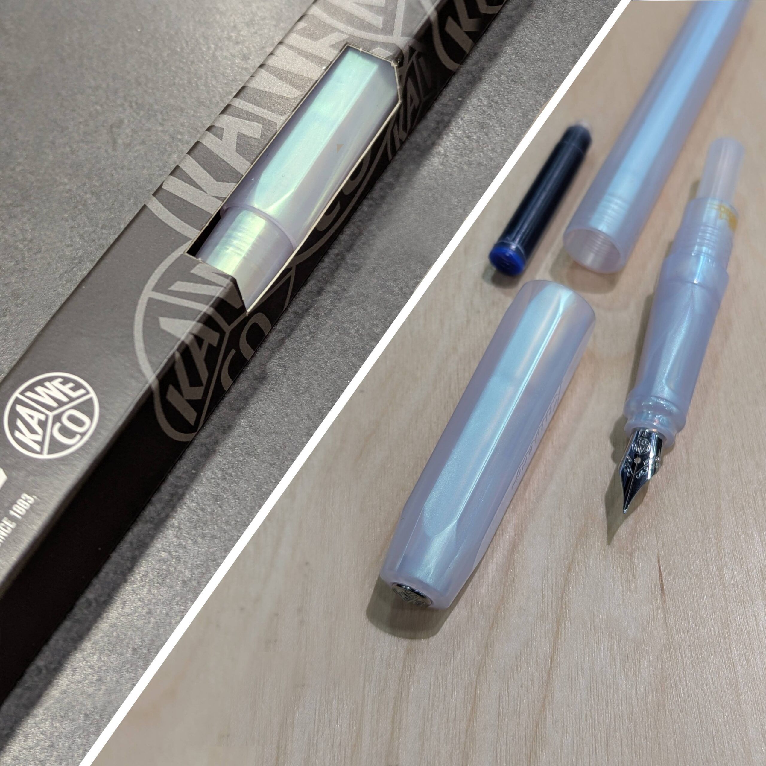 KAWECO | Pluma Estilográfica Perkeo - Iridiscent Pearl - Imagen 7