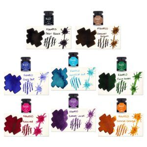 KAWECO | Tintero de cristal 50 ml Midnight Blue - Azul Oscuro