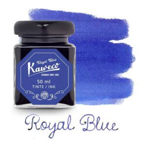 KAWECO | Tintero de cristal 50 ml Royal Blue - Azul Real
