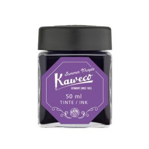 KAWECO | Tintero de cristal 50 ml Summer Purple - Berenjena