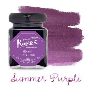 KAWECO | Tintero de cristal 50 ml Summer Purple - Berenjena