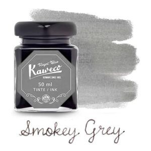 KAWECO | Tintero de cristal 50 ml Smoky Grey - Gris