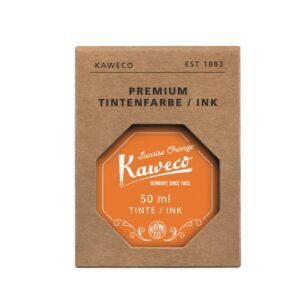 KAWECO | Tintero de cristal 50 ml Sunrise Orange - Naranja