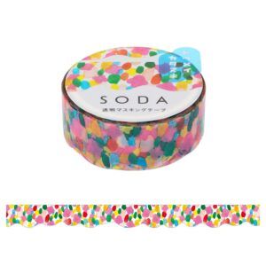 KING JIM | Masking Tape 15 mm x 5 m SODA - Syrup