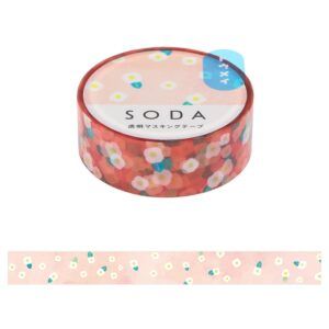 KING JIM | Masking Tape 15 mm x 5 m SODA - Uraraka