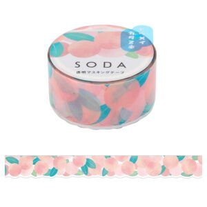 KING JIM | Masking Tape 20 mm x 4 m SODA - Peach