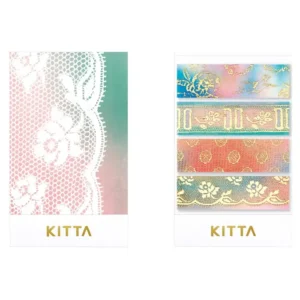 KING JIM | Washi Tape Precortado KITTA Basic - Vintage