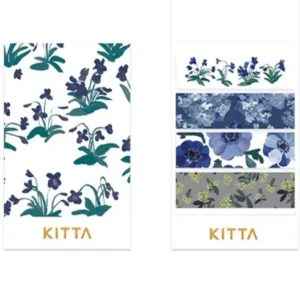 KING JIM | Washi Tape Precortado KITTA Basic - Flower 6