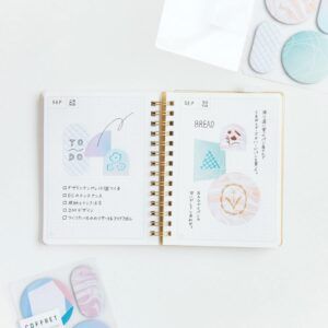KING JIM | Notas Adhesivas COFFRET - Lagoon Blue