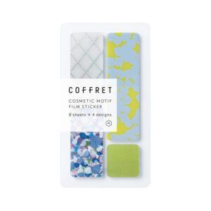 KING JIM | Pegatinas Coffret COSMETIC MOTIF - Bar Chiffon Yellow