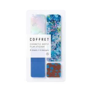 KING JIM | Pegatinas Coffret COSMETIC MOTIF - Bar Horizon Blue