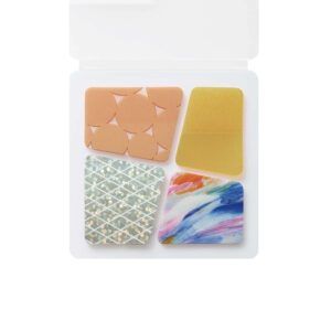 KING JIM | Pegatinas Coffret COSMETIC MOTIF - Film Sticker Apricot Orange