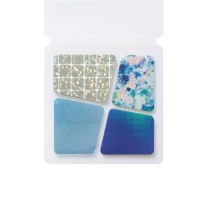 KING JIM | Pegatinas Coffret COSMETIC MOTIF - Film Sticker Lagoon Blue