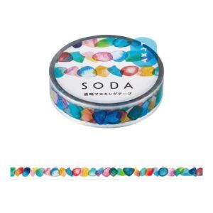 KING JIM | Masking Tape 10 mm x 5 m SODA - Drop
