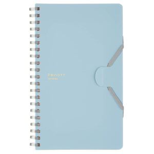 KOKUYO | Cuaderno Soft Ring B6 Cuadriculado PENOTT - Azul