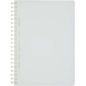 KOKUYO | Cuaderno Soft Ring B6 Malla Puntos 5 mm (80 hojas) - Blanco
