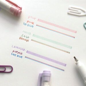 ICONIC | Pack 3 Rotuladores doble punta DOUBLE LINE - 01 Spring