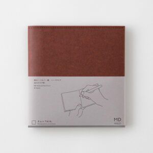 MD PRODUCT | Cubierta de Papel A5 Cuadrado - Cordoba Square Paper Brown