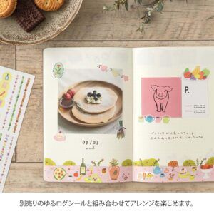 MIDORI | Cuaderno B6 Malla Puntos YURU LOG - My Life