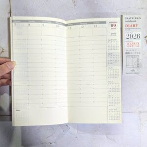 TRAVELER'S COMPANY | Agenda Half 2026 Semanal Vertical - TN Regular