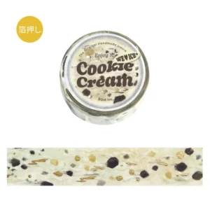 BGM | Masking Tape 15 mm x 5 m WE LOVE ICE - Cookie Cream