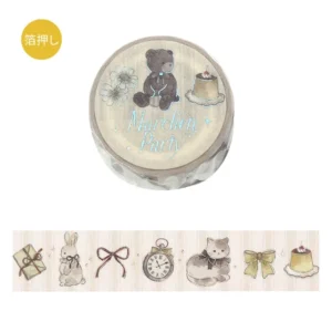 BGM | Masking Tape 20 mm x 5 m FAIRY TALE PARTY - Milk Tea