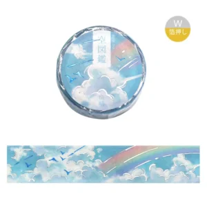 BGM | Masking Tape 20 mm x 5 m SKY PICTURE BOOK - Clear Weather