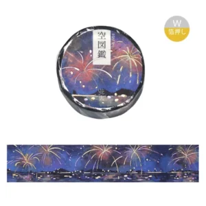 BGM | Masking Tape 20 mm x 5 m SKY PICTURE BOOK - Fireworks