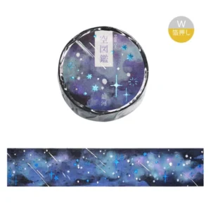 BGM | Masking Tape 20 mm x 5 m SKY PICTURE BOOK - Galaxy
