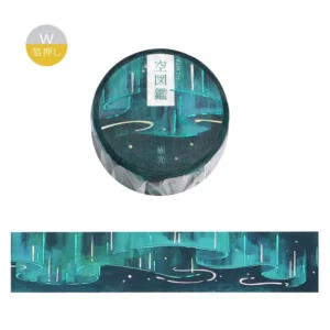BGM | Masking Tape 20 mm x 5 m SKY PICTURE BOOK - Northern Lights