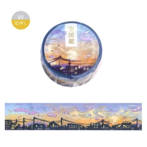 BGM | Masking Tape 20 mm x 5 m SKY PICTURE BOOK - Sunset