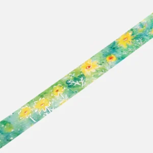 BGM | Masking Tape 20 mm x 5 m WATERCOLOR FLOWER - Daisy